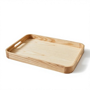 Multipurpose Use Handmade Wooden <b>Storage</b> Tray Handicrafts Bar Trays Dishwasher <b>Microwave</b> Safe Eco-Friendly Decorative Household - Product Image 2