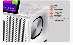 Reproductor de cine en casa todo en uno Android profesional 2025, sistema de Karaoke con pantalla táctil con tocadiscos de sonido y canciones para uso en interiores - Product Image 5