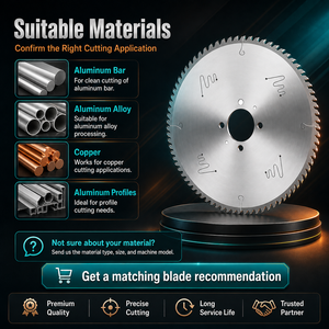 Disco de Corte de Diamante Industrial de Alta Precisión con Acabado Liso, Diámetro de 550 <span class=keywords><strong>mm</strong></span>, Eje de 30 <span class=keywords><strong>mm</strong></span>, para Aluminio PCD - Product Image 4