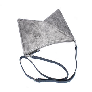 2026 New Custom <b>Ladies</b> Fashion RFID Blocking Polyester Lining Handmade Genuine Leather Crossbody Shoulder Bag Zipper Closure - Product Image 6