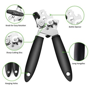 <span class=keywords><strong>Abrelatas</strong></span> de acero inoxidable multifunción clásico <span class=keywords><strong>Kitchenaid</strong></span> 4 en 1 de grado comercial, mango suave, accesorios de plástico sin óxido - Product Image 2