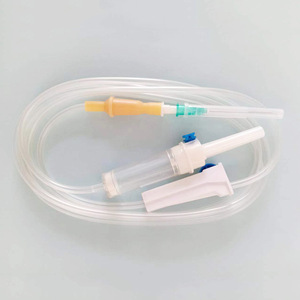 Ensemble de perfusion stérile pour animaux, ensemble de perfusion médicale pour animaux, contrôle précis du débit, ensemble de perfusion IV avec régulateur de débit - Product Image 1