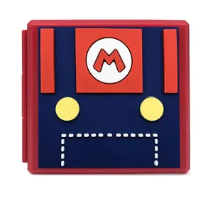 Grosir fairy tail permainan-Switch Case Kartu Tema Casing Game Case Silikon Case Mario Tema