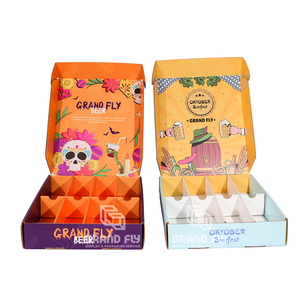 Tùy chỉnh carton các tông bia chai Hộp quà tặng thủ công Quà Tặng bia bao bì hộp - Product Image 5