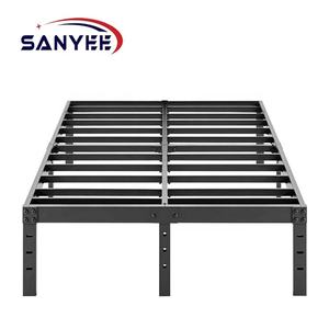 Китайский производитель мебели: оптовая продажа высококачественных, прочных, экологичных металлических каркасов кроватей большого размера для дома, спальни, отеля, школы. - Product Image 1