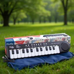 Clavier musical (25 touches) Polyphonie 8 Lucky Black 10025 - Product Image 3