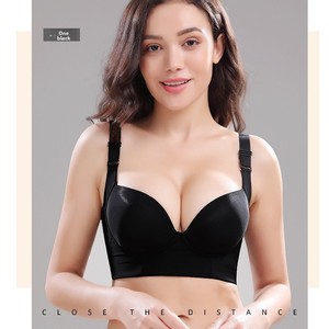 Soutien-gorge de sport pour femmes grandes tailles avec soutien secondaire pour <span class=keywords><strong>poitrine</strong></span> généreuse, effet minimisant - Product Image 4