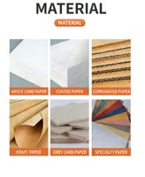 Boîte à portefeuille haut de gamme avec logo personnalisé, estampage à chaud, laminage mat, doublure en éponge, emballage cadeau rigide de luxe pour portefeuille en cuir pour homme