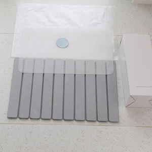 Alfombrillas de baño de tierra de diatomita plegables antideslizantes superabsorbentes de secado rápido personalizadas alfombrilla de baño de piedra para Baño - Product Image 6