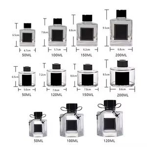 Nước hoa + Chai + Logo + hộp thiết lập vòng sậy khuếch tán Chai Thủy Tinh 50ml 100ml 150ml 200ml - Product Image 3