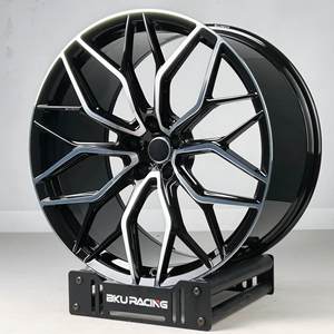 Bku forgé 5x120.65 roues pour <span class=keywords><strong>Chevrolet</strong></span> <span class=keywords><strong>Corvette</strong></span> <span class=keywords><strong>C7</strong></span> C6 C8 C5 ZR1 Z06 19 20 21 22 pouces jantes argent brossé Concave roue en alliage - Product Image 5