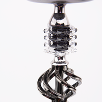 Tunisie Hubbly Bubbly Saveur Shishahookah Luxe Complet En Aluminium Céramique Chicha Verre Laque Technique Fumer Accessoires