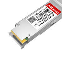 JIAXUN JQ-M31100-LR4C 100GBASE-LR4 QSFP28 4 X 25G NRZ 1310nm 10km Módulo Transceptor Óptico Dúplex LC/UPC SMF Monomodo