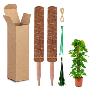 Cây Hỗ Trợ Leo Coco Coir Ba Lan Đặt Cây Cọ Dừa 24 Inch Coir Totem Rêu Cực - Product Image 1