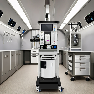 <span class=keywords><strong>Machine</strong></span> d'anesthésie électrique portative pour l'équipement médical de prix concurrentiel d'hôpitaux vétérinaires - Product Image 2