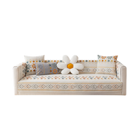 Sarung Sofa Reclining Harga Pabrik, Penutup Sofa Double-seat Universal, Bahan Polyester Spandex Elastis dan Tahan Lama