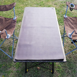 Large outdoor picnic table <b>mat</b>, leather camping placemat, portable folding picnic <b>mat</b>, <b>road</b> trip barbecue <b>mat</b>. - Product Image 4