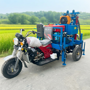 Equipo de Perforación de Pozos de Agua Tipo Motocicleta, Apto para Granjas, Equipado con Bomba de Lodo, Accionado por Diésel - Product Image 2