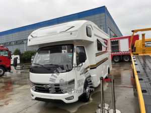Prix Foton 4X2 Petit Rvs léger Teardrop Camper <span class=keywords><strong>Location</strong></span> RV Véhicule récréatif motorisé - Product Image 3