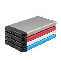 Nouveau disque dur externe métallique de 500 Go en gros avec pleine capacité, lecture/écriture haute vitesse (USB 3.0 5400 tr/min) pour les sauvegardes de jeux