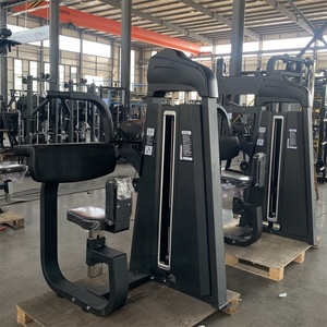 Équipement de fitness de gymnastique commerciale Charge de broche réglable Exercice de bras à double fonction Triceps assis <span class=keywords><strong>Extension</strong></span> plate et Machine à boucles - Product Image 4