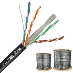Câble Ethernet UTP FTP Cat6 avec conducteur CCA 23 AWG, 305 m ou 500 m par rouleau, cordon de raccordement réseau, câble LAN - Product Image 6