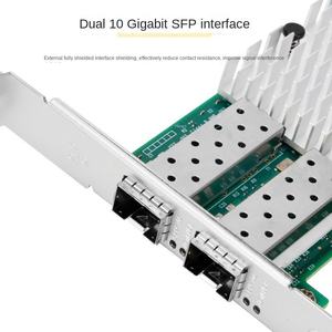 X520-DA1 82599EN 10Gbps 듀얼 포트 유선 광섬유 네트워크 카드 <span class=keywords><strong>USB</strong></span> 외부 서버 재고 - Product Image 3