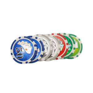 Jetons de <span class=keywords><strong>poker</strong></span> en céramique de haute qualité 14g, surface lisse, logo personnalisé, étui en ABS durable, poids 10g, style américain, utilisation universelle, <span class=keywords><strong>casino</strong></span> - Product Image 2