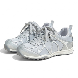 <span class=keywords><strong>Sneakers</strong></span> da Donna <span class=keywords><strong>con</strong></span> <span class=keywords><strong>Tacco</strong></span> Nascosto, Stile Tedesco, Platform, Allacciatura, Casual, Retrò, Suola Morbida, Personalizzabili OEM - Product Image 4