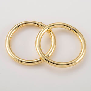 แหวนเชื่อมวงแหวนโลหะรูปวงรี15มม. 18มม. หัวเข็มขัดเชื่อมสปริงเชื่อมโอริงโลหะวงแหวนโลหะแบบแข็งสำหรับกระเป๋า - Product Image 6