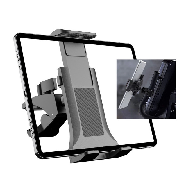 Indoor Bicycle Gym Rotatable Mobile Phone Holder Clip Bike Handlebar Smartphone Mount Stand for Treadmill & Tablet Accessory