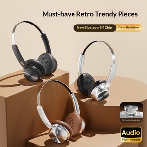 2026 New American Retro <b>Headphones</b> Wireless Sports Headset Fashion Earphones For <b>Girls</b> Wholesale - Product Image 2