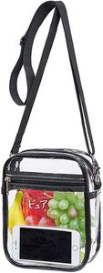 New Style Custom or Wholesale Stadium Approved PVC Shoulder Bag Men Women Transparent <strong>Purse</strong> <strong>Clear</strong> Crossbody Bag - Product Image 2