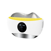 Appareil de massage oculaire électrique D850 Gua Sha avec chaleur et vibrations pour les cernes et les poches sous les yeux