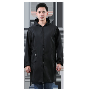 Coverall kerja panjang uniseks, perlindungan tenaga kerja bersertifikasi CE tanpa kelim, katun bulu domba tambahan minyak tahan air - Product Image 6
