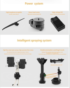 Professional Agriculture Drone Intelligent System Commercial Spraying Wide <b>Battery</b> Range RC RTK Farm Cropland Load Cleaning UAV - Product Image 5