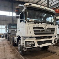 Truk Traktor Kepala SINO SHACMIAN 6x4 4x2, Kabin Mewah, Rem Cakram, Mendukung Kustomisasi