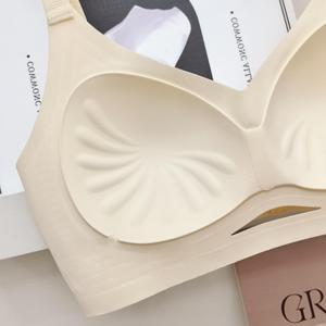 7A Sous-vêtements antibactériens sans trace dans le dos Rassemblez la coupe creuse anti-affaissement côté <span class=keywords><strong>lait</strong></span> décompression soutiens-gorge antidérapants - Product Image 6