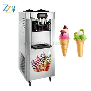 Kualitas Terbaik Frozen Custard Mesin/Es Krim Mesin/Portable Lembut Melayani Es Krim Mesin Harga