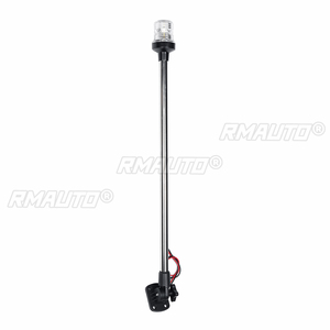 Feux de navigation LED marins pliables 12-24V pour bateau, yacht, lumière d'ancre de coque, lampe de navigation à LED - Product Image 2