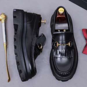 Exquisite Handcrafted Luxurious Men's Classic and Formal <b>Shoes</b>, with Height-increasing <b>Function</b>, Top Designer Style <b>Shoes</b> - Product Image 5