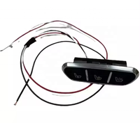 Panneau de commande de ventilation, de chauffage et de massage des sièges de voiture 12V pour sièges automobiles de luxe VIP