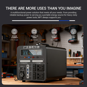 Station d'alimentation portable <span class=keywords><strong>avec</strong></span> <span class=keywords><strong>prise</strong></span> et panneau solaire, stockage d'énergie, alimentation hors réseau intelligente <span class=keywords><strong>220v</strong></span> 230 volts, entrepôt européen - Product Image 2