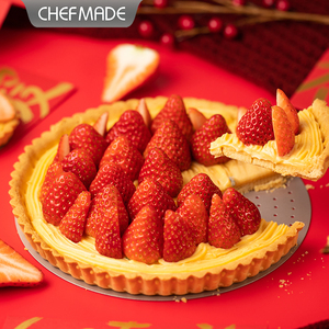 CHEFMADE WK9884 Bakeware in acciaio al carbonio perforato fondo rimovibile 9.5 "padella antiaderente per <span class=keywords><strong>crostata</strong></span> con fori - Product Image 3