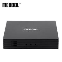 MECOOL KT1 T2 S2 Vente en gros Android 10 DVB T2 S2 PVR TV Box Amlogic S905X4 4K Récepteur décodeur de télévision numérique par satellite
