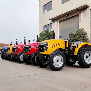 Tarım traktörleri ve kazıcı ile düşük fiyat mini traktör ile kullanılan ön uç yükleyici 4wd traktör