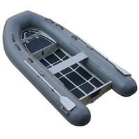 Bateau pneumatique RIB en aluminium de 11 pieds, 330 PVC Hypalo, coque en V profond, à vendre