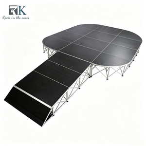 Wholesale Stage Kit Smart Stage Equipment System Portable Stage Aluminum Stage Platform for Sale - Product Image 1