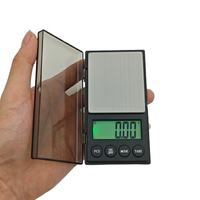 Mini balance en or 0.01g balance de poche numérique balance électronique 600g affichage à LED 600g 0.01g balance de bijoux en or en acier inoxydable