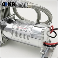 Compresseur d'air ABS 12V pour camion, voiture, bateau, moteur avec système de klaxon pour voitures universelles AS-C302DUAL